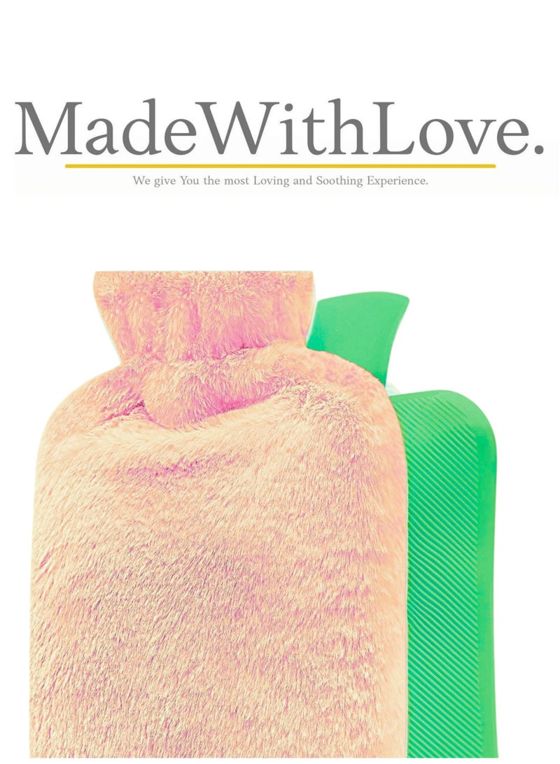 Mini Hot Rubber Water Bag with Protection Cloth Cover - Image 2