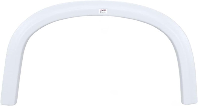 Icon 12038 Single Axle Fender Skirt FS2038 for Four Winds - Polar White - Image 1