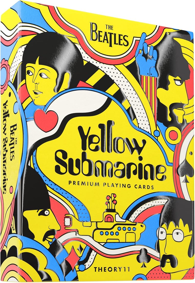 Theory11 The Beatles Yellow Submarine Playing Cards - Image 1
