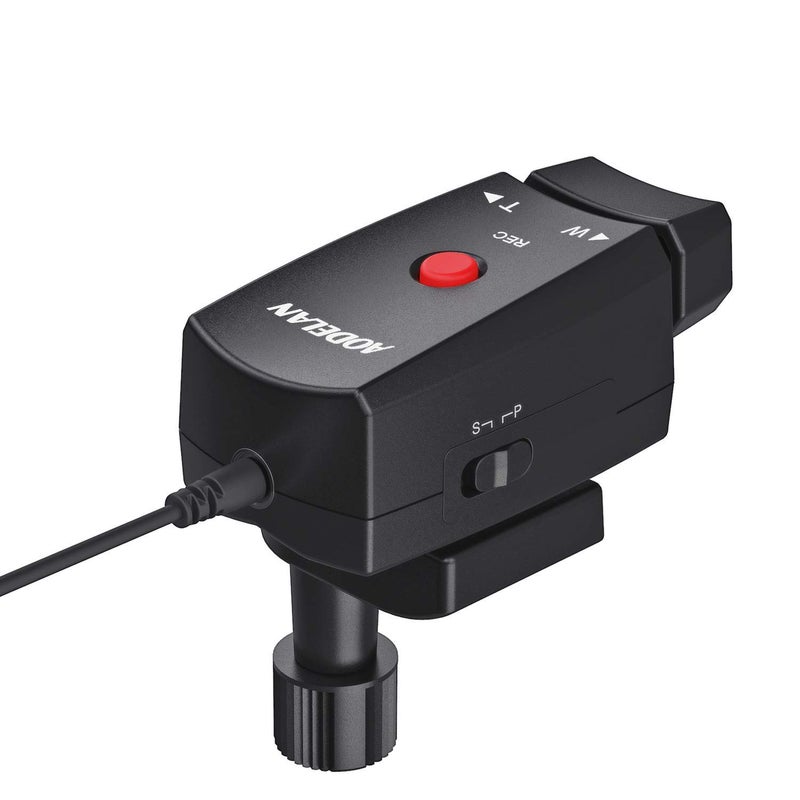 AODELAN Lanc Camcorder Zoom Controller - Video Camera Zoom and Video Recording Remote Control with 2.5mm Jack Cable for Sony 190P 150P 198P VX2000E for Canon for Panasonic Camera - Image 4