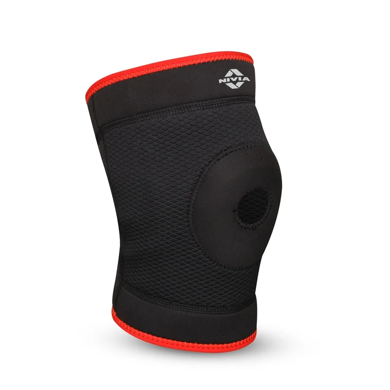 نيفيا Nivia Orthopedic Knee Support - Large (Black/Red)