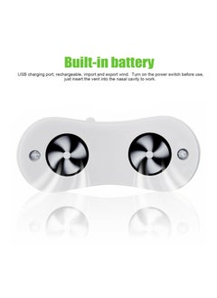 Anti Snoring Devices, Electric Automatic Snore Stopper Soft Double Eddy Improve Sleep Quality Mini USB Prevent Snoring Device, Fresh Air Comfortable Sleep Breathing for Women Men (White) - pzsku/ZD3C222AE3D0ECB752559Z/45/_/1657616770/ed8ec515-bf10-406d-8f05-6539812e9492