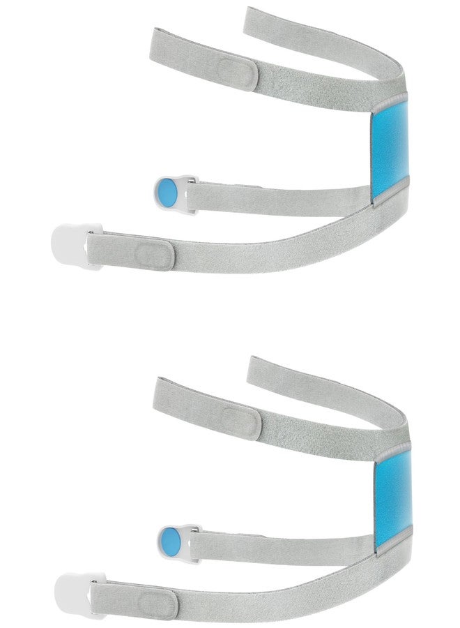 ULSEIGN حزام بديل لغطاء الرأس من ULSEIGN لقناع الوجه الكامل لجهاز ResMed AirFit/AirTouch F30i / X30i CPAP مع مشابك مغناطيسية - عبوة من قطعتين - Image 1