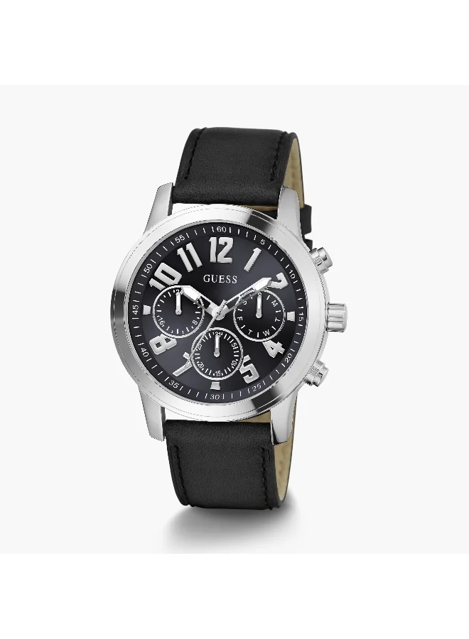 GUESS Black Chronograph Watch for Men