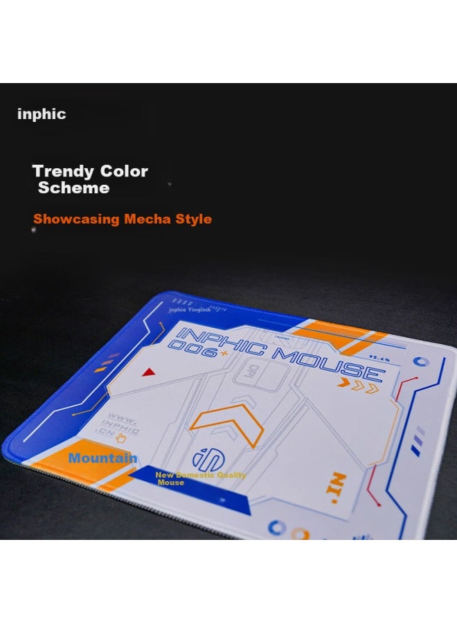 Inphic Pd900 Large Gaming Mouse Pad, Extra Large Office Mouse Mat, Computer Desk Mat 700mm*300mm Mecha - Image 2