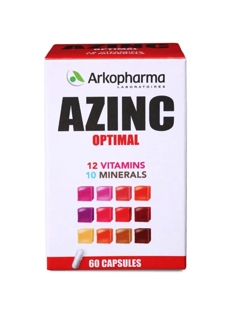 ARKOPHARMA أركوفارما أزينك فيتامينات ومعادن 60 كبسولة - Image 1