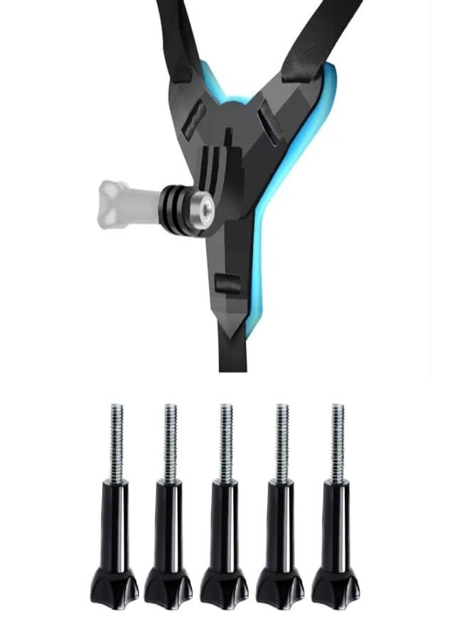 Quikprof Helmet Chin Holder and 5 Piece Screw Combo for Hero,SJCAM, Yi and Other Action Cameras - Image 1