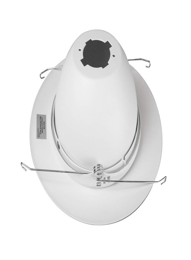نيكور إطار إضاءة NICOR أبيض غائر مقاس 6 بوصات مصمم لهياكل مقاس 6 بوصات (17506WH) - Image 5