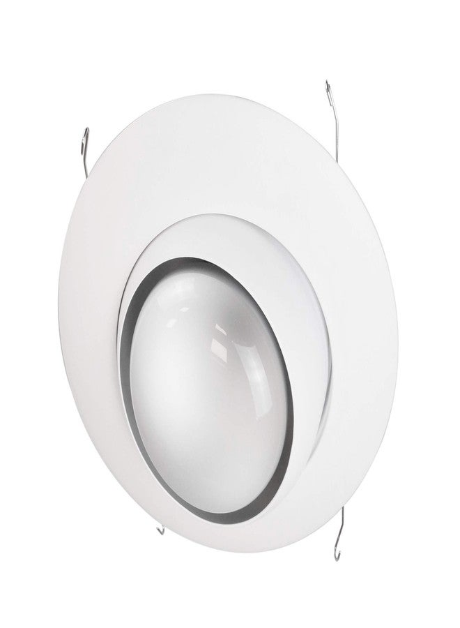 نيكور إطار إضاءة NICOR أبيض غائر مقاس 6 بوصات مصمم لهياكل مقاس 6 بوصات (17506WH) - Image 3