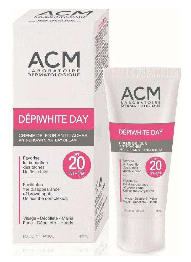 ACM - Depiwhite day SPF20 anti brown spot day cream 40ML - Image 1