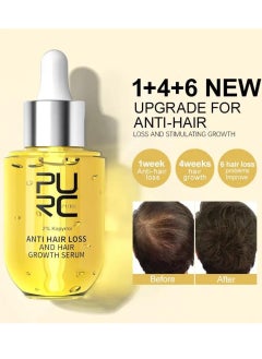 PURC 50ml Anti Hair Loss and Hair Growth Serum Hair Growth Density Serum with Biotin Hair Regrowth Treatment Essence Serum hair Growth and Scalp Conditioning 3 in 1 Care Ginger Regrowth Hair Oil  - Image 2