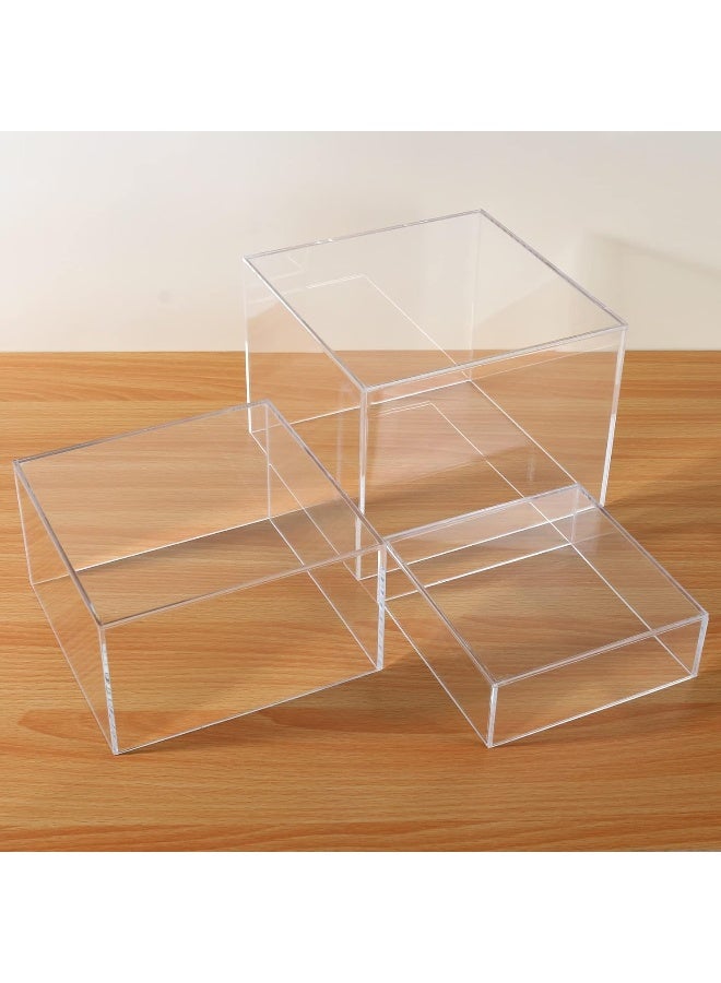 TPGP Acrylic Display Risers, 5-Sided Acrylic Riser With Hollow Bottoms - Image 5