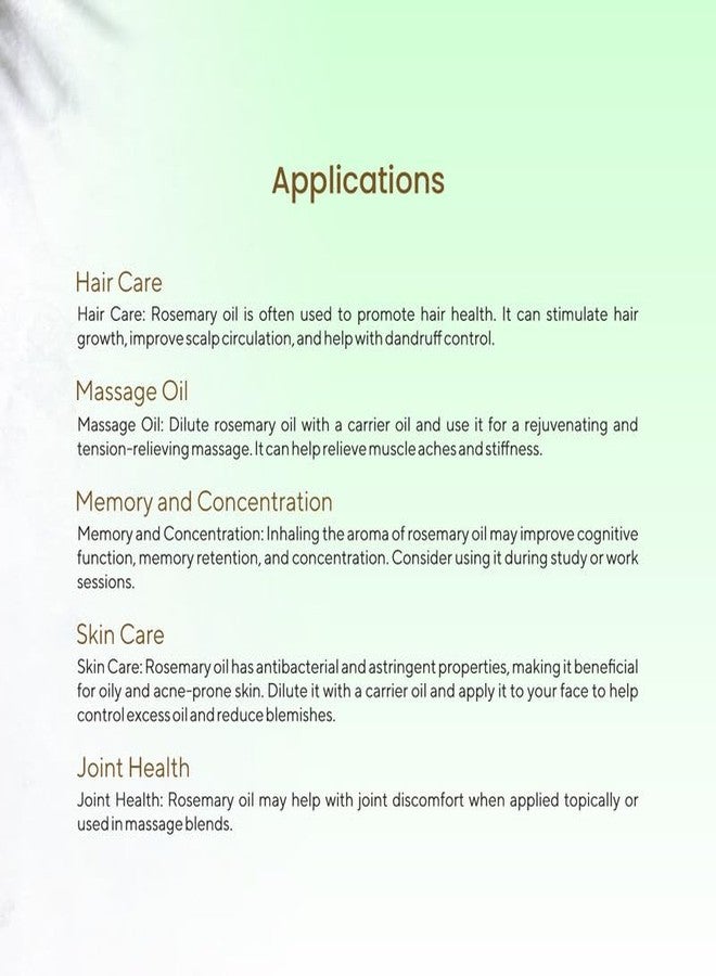 Rootnest | Rosemary | Clarity with Rosemary | Herbaceous & Invigorating Aroma | Often Used in Aromatherapy for Mental Clarity | Reputed to Stimulate Scalp in Haircare | 15ml - Image 3