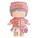VVQUI Clothes for LABUBU 17cm Doll NO Doll 4Piece Set Collection Hat Sweater Skirt Mini Camera Outfit for LABUBU Premium Dolls Accessories for LABUBU Pink - Image 2