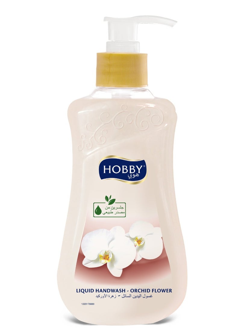 Hobby Orchic Flower Liquid Hand Wash 400ml  - Image 1
