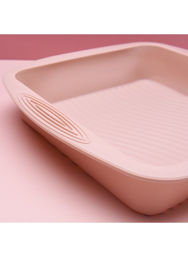 Full Set Of Cake Mold Silicone Baking Tools Suit Kitchen Household Bread Mold Non-stick Cake Baking Tray-Specification:5-piece Set Upgraded Version With Stainless Steel-Colour:European Blue - Image 4
