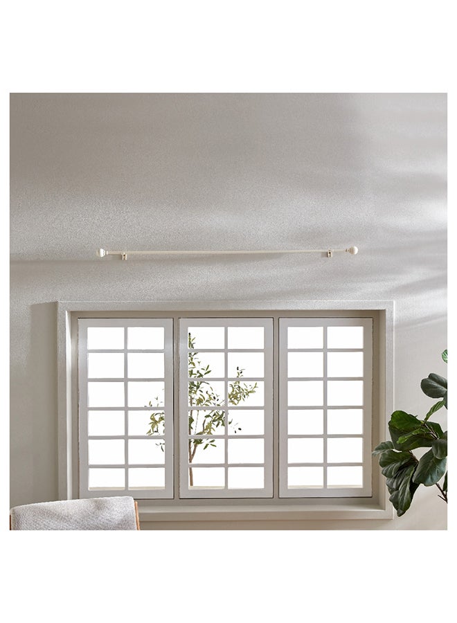 Home Box Berg Extendable Curtain Rod with Round Finial 121 x 1.6 cm  - Image 1