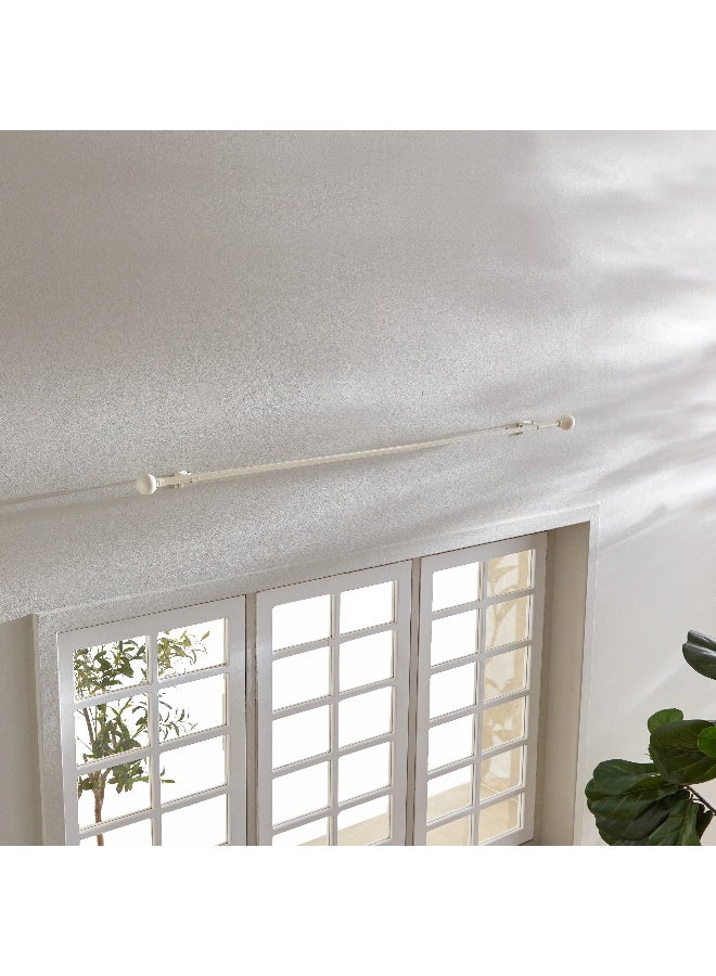 Home Box Berg Extendable Curtain Rod with Round Finial 121 x 1.6 cm - Image 2