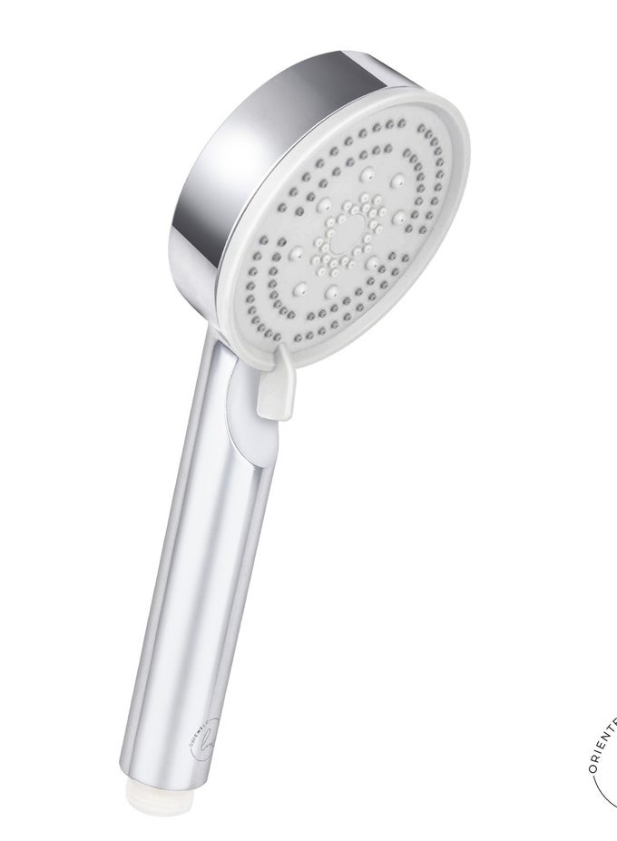 HIGH PRESSURE SHOWER HEAD FOR HARD WATER  5 SPRAY MODES, RUST-PROOF CHROME FINISH, SPA & MASSAGE SHOWER, EASY INSTALL FOR UAE HOME