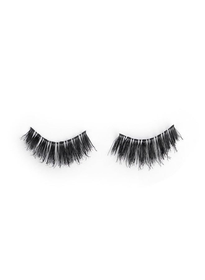 يوروباريس رموش يوروباريس برو 6+ للنساء - رموش يدوية الصنع | رموش صناعية خفيفة الوزن بشعر بكر فاخر | شريط غير مرئي | لإطلالة ساحرة وتعزيز الجمال (أسود) - زوج واحد - Image 3