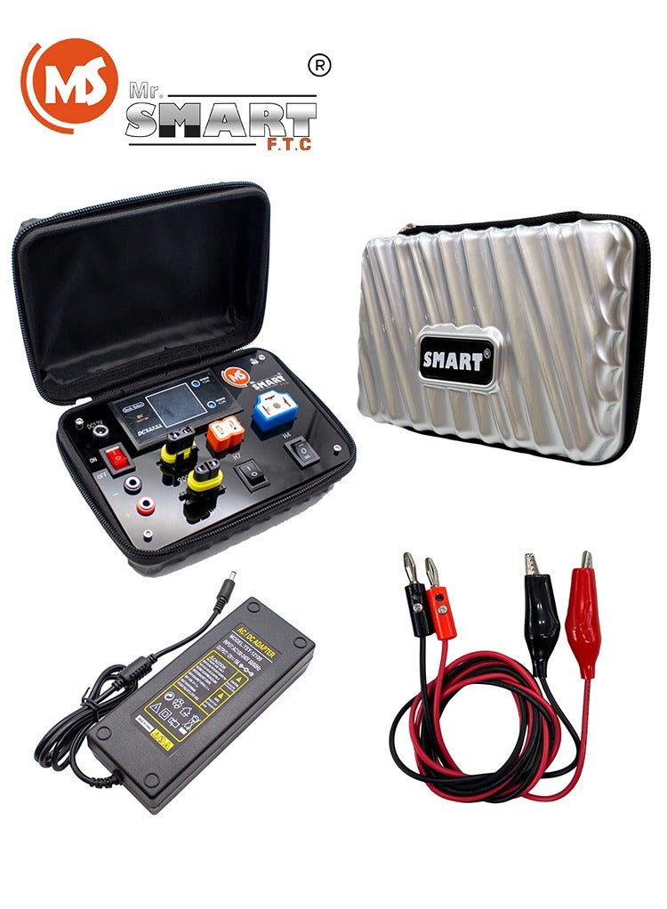 MR.SMART Mr. Smart Mini Power Tester Kit for Car Lights, H4/H7/H11/9005/9006 Compatible, DC12V with Digital Display, Universal Connector  - Image 1