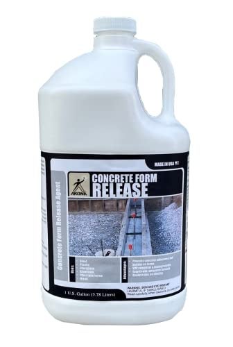 Akona Concrete Form Release - Release Agent for Forms, Tubes, Sculpture Molds, Casting, and More, Liquid, Non-Stick, Non-Staining (1 Gallon) - Image 1