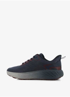 SJ Men's Logo Detail Lace-Up Low Ankle Sneakers  - Image 5