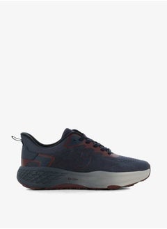 SJ Men's Logo Detail Lace-Up Low Ankle Sneakers  - Image 2