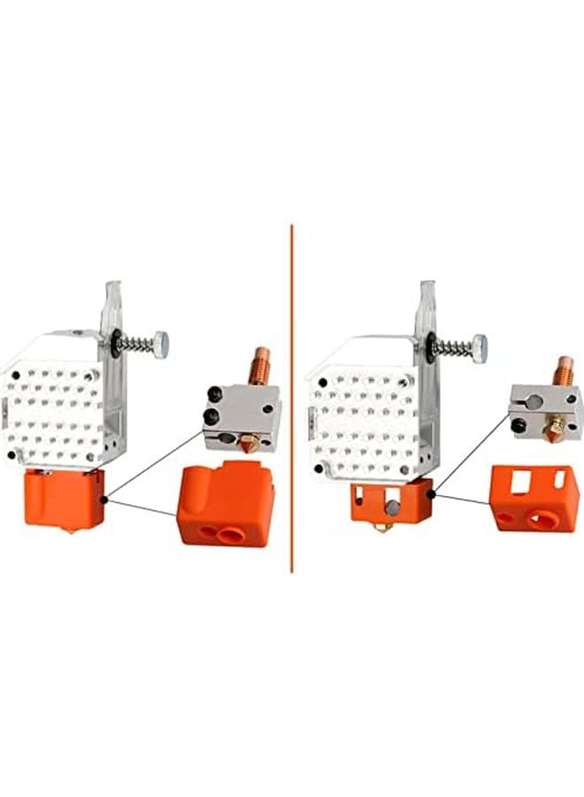 Aluminum Alloy Direct Drive Hotend Upgrade Kit Lightweight Design Easy Installation for Ender 3 CR10 3D Printers - Image 3