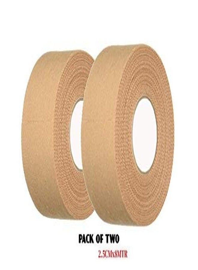 Rilekh Rigid Tapes Pack of 2 Zinc Oxide Tapes Premium Rigid Strapping Tape (2.5cmX9mtr) Hand Terable - Image 2