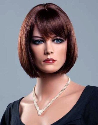 Forever young Forever Young UK Ladies Short Dark Auburn Wig in Classy Bob Style