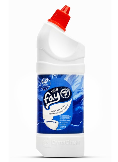 فاي منظف ومطهر للحمامات 1x6 سعة 750ML