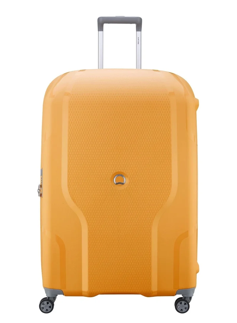 DELSEY Paris Recycled Clavel 83Cm Expandable  4 Double wheel Check-In Luggage Trolley Yellow