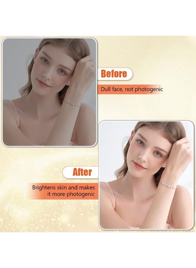 CMGTYYD Photography Light - Clip-on Selfie Ring Light with 40 LEDs and 3 Light Modes, Dimmable for Phone, Tablet, Laptop, Zoom Meeting, Makeup, VideoLive Streaming Light, Multi-Function Fill Light - Image 2