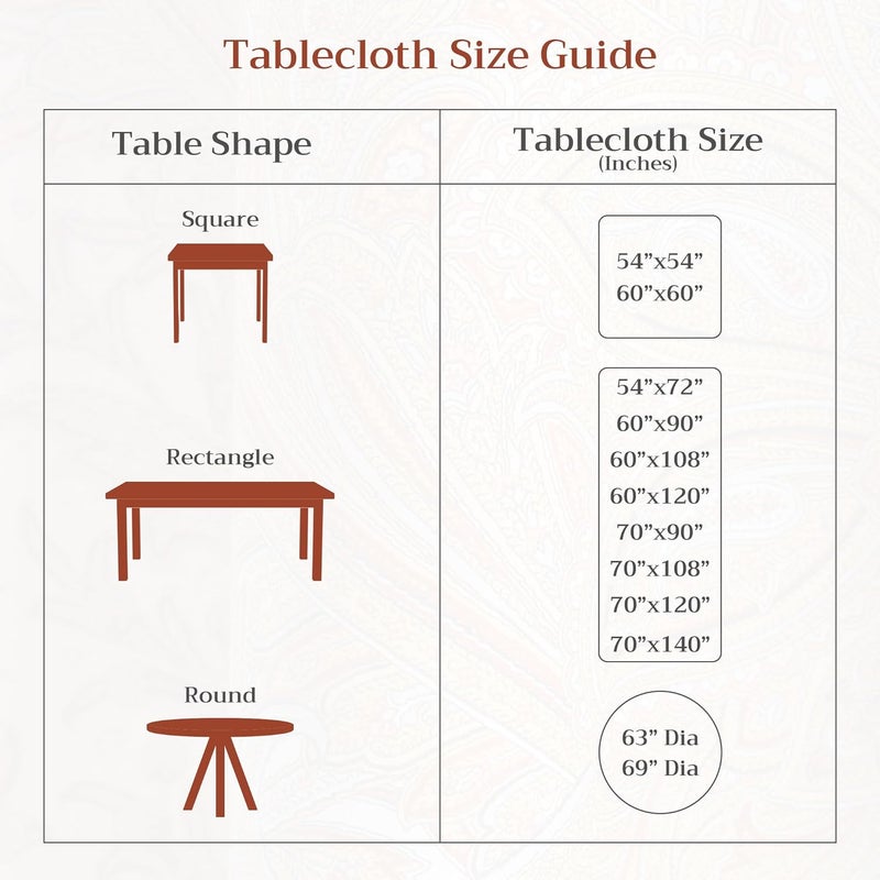 Maison d' Hermine Maison d Hermine Table Cloth Rectangle Table 100 Cotton 60 x 120 Inches Tablecloth Reusable Decorative Everyday Use for Dining Room Farmhouse Home Party Festive  Wedding  Cozy Christmas - Image 4