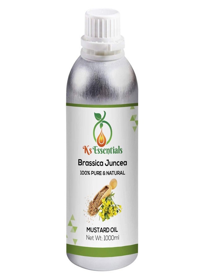 Ks Essentials 100% Pure Mustard Carrier Oil (Brassica Juncea)(1000ml) - Image 2