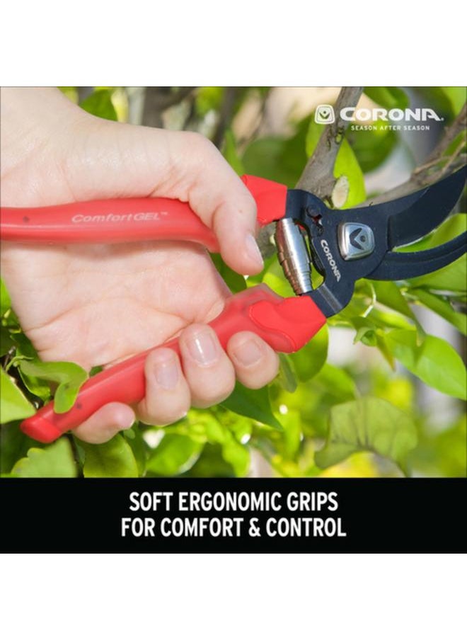 CORONA - Corona Comfort Gel Bypass Pruner with Ergonomic Non-Slip Handle Red and Black 3/4inch - Image 1