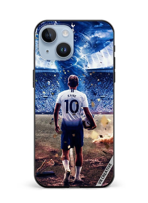 Protective Case Cover For Apple iPhone 15 Harry Kane Design Multicolour