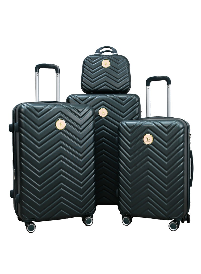 STAR LINE 5 Piece star line Luggage Trolley Bags Set - Image 2