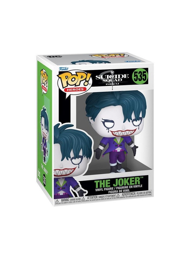 Funko فانكو بوب أنيميشن: فرقة الانتحار DC إيسيكاي - الجوكر، 1/6 فرص للنسخة النادرة - (الأنماط قد تختلف) - فرقة الانتحار إيسيكاي - تمثال فينيل قابل للجمع - فكرة هدية - منتجات رسمية - Image 1