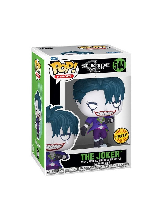 Funko فانكو بوب أنيميشن: فرقة الانتحار DC إيسيكاي - الجوكر، 1/6 فرص للنسخة النادرة - (الأنماط قد تختلف) - فرقة الانتحار إيسيكاي - تمثال فينيل قابل للجمع - فكرة هدية - منتجات رسمية - Image 3