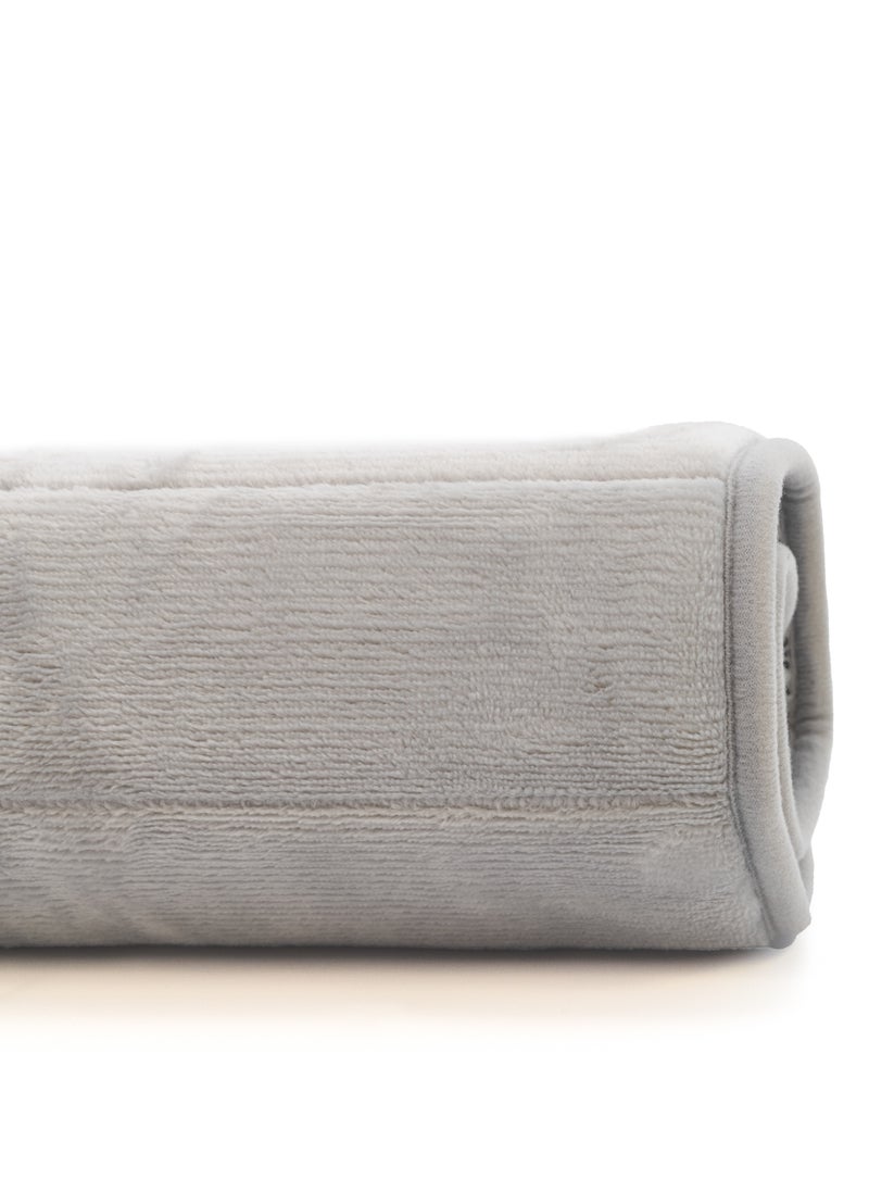 Home Care - Home Care Foam Bathroom Rug Mat Ultra Soft and Absorbent Bath Mat, Machine Wash Dry, Comfortable Bath Rug Carpet for Bathroom Floor, Tub and Shower, (Grey) - Image 1