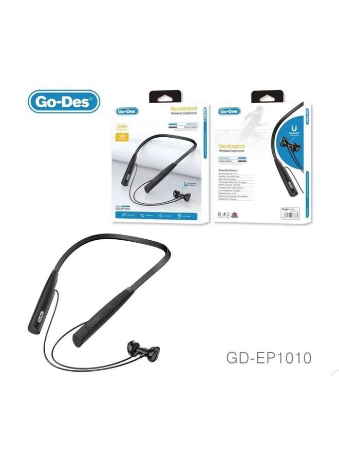 جوديس Godes Wireless Headphones High Quality Long Standby Battery Wireless Sports Headphones