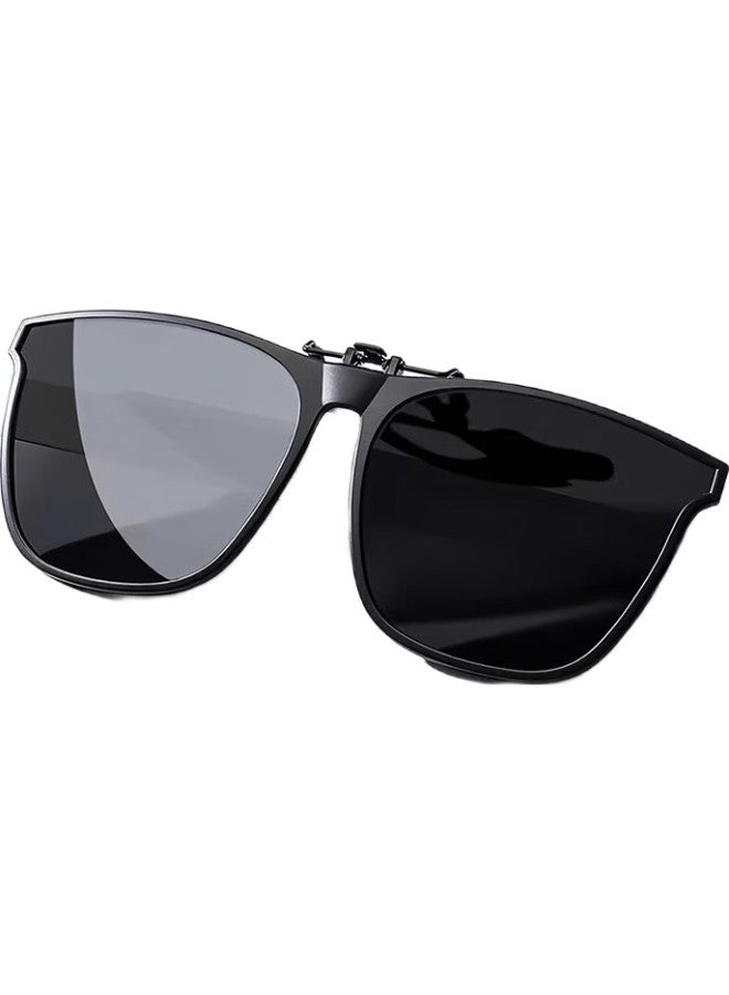 GOGOSOON Men'S Ultra-Light Invisible Clip-On Polarized Sunglasses For Myopia Glasses And Driving Women'S Clip-On Sunglasses Men'S Gm Sunglasses - Image 3