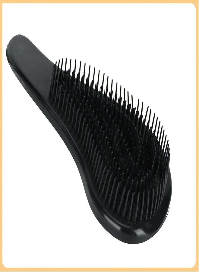BlackLaoban Lovely Hair Comb For Blow Drying, Styling, Curling, Detangling With Shiny Glitter Comfortable Grip For Kids, Women & Men SB2 (Pink) - Image 2
