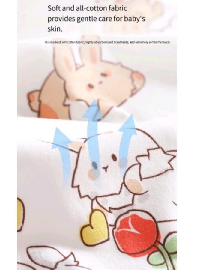 كيس نوم مضاد للخوف للأطفال حديثي الولادة، قماط من القطن الخالص - Image 5
