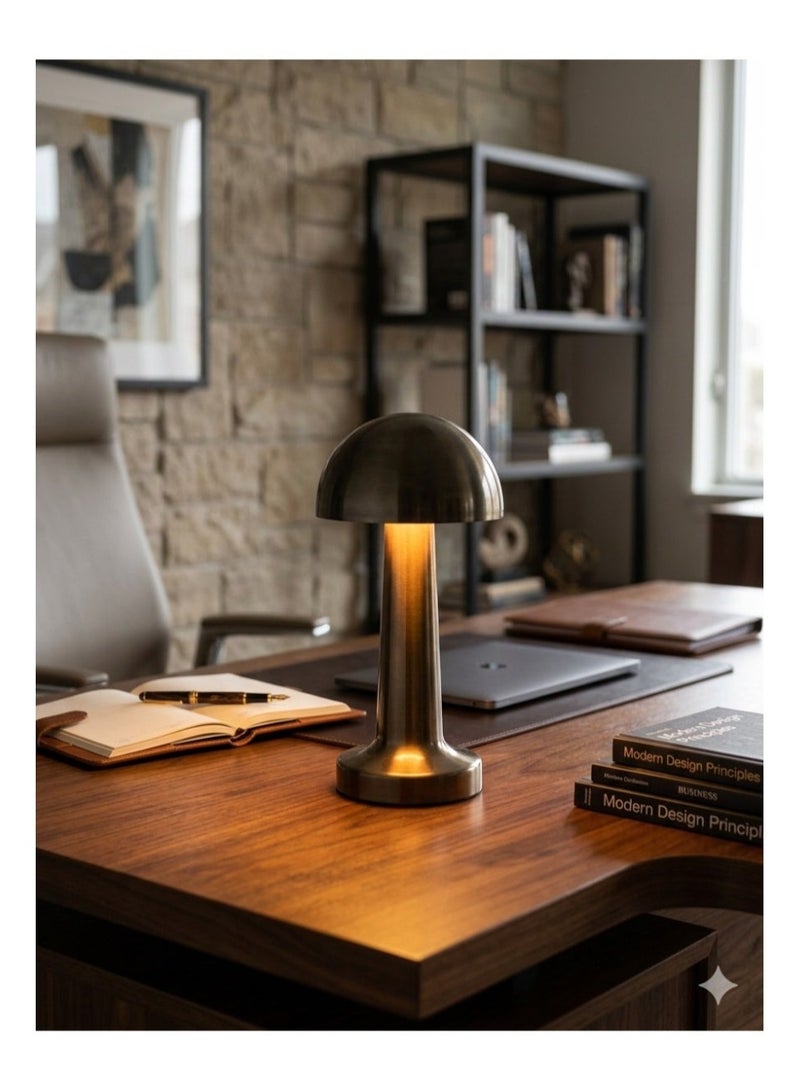 Modern desk lamp (gold color) - Image 1