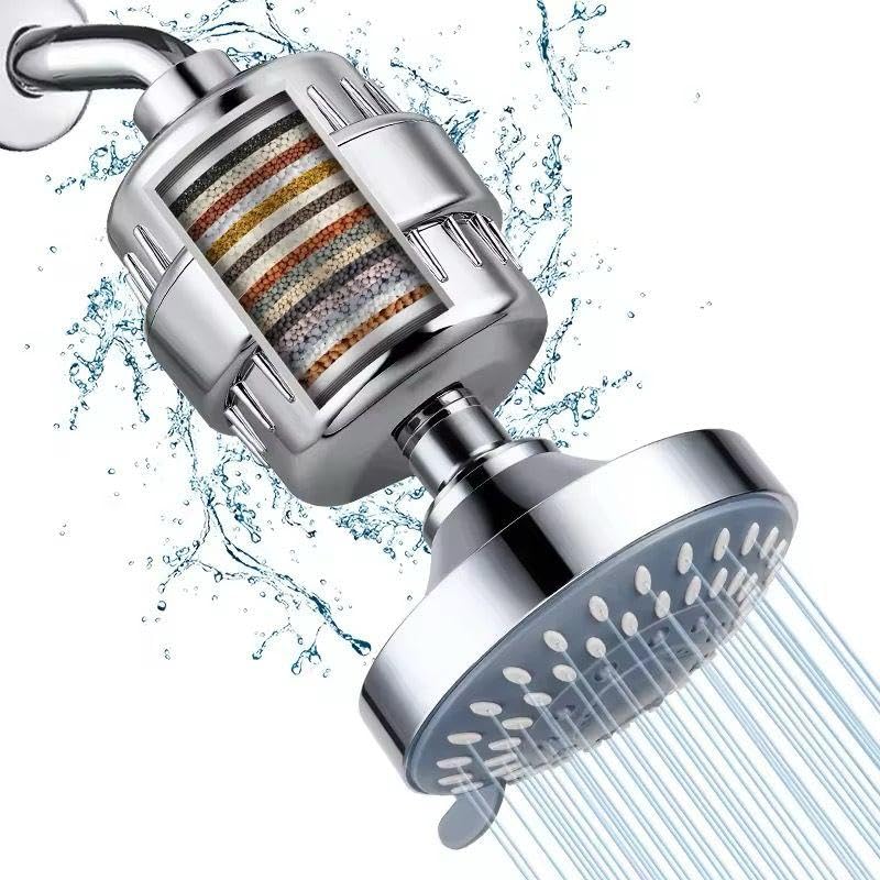 Prokart Pro Shower and Tap Filter for Hard Water with 15 Stage | Hard Water Softener for Bathroom | Strengthen Skin & Hair | Reduce Hair Fall & Skin Dryness | Hard Water Softner | (Pack of 1,chrome) - Image 4