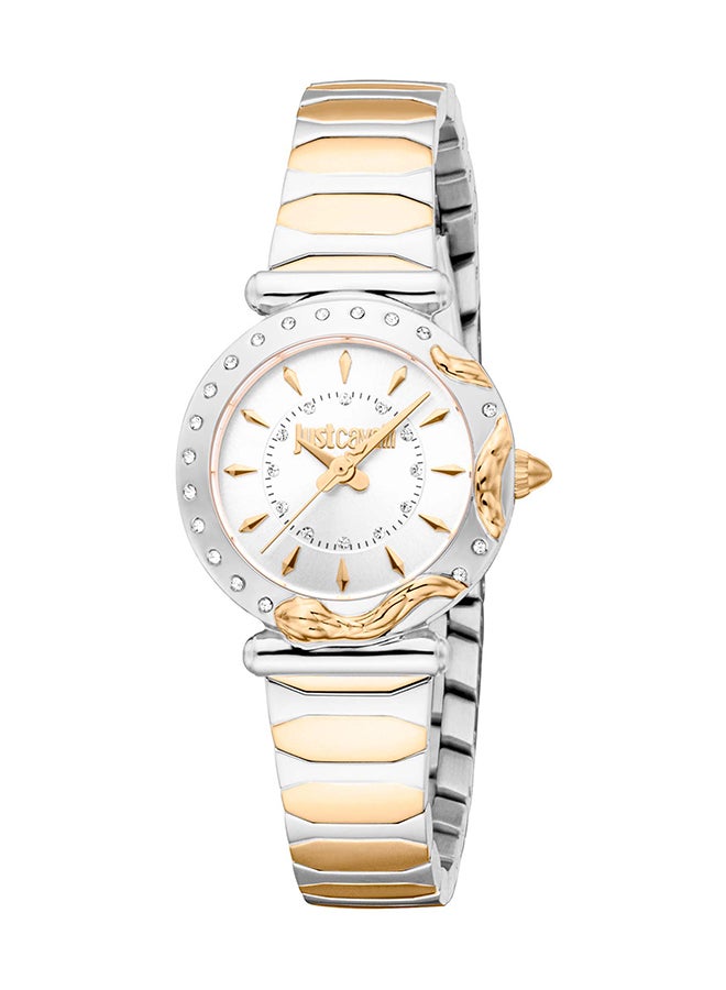 Just Cavalli جست كافالي ليدي ستيلا سنيك JC1L363M0065 - ساعة كوارتز أنثوية من الفولاذ المقاوم للصدأ 3 عقارب - Image 1