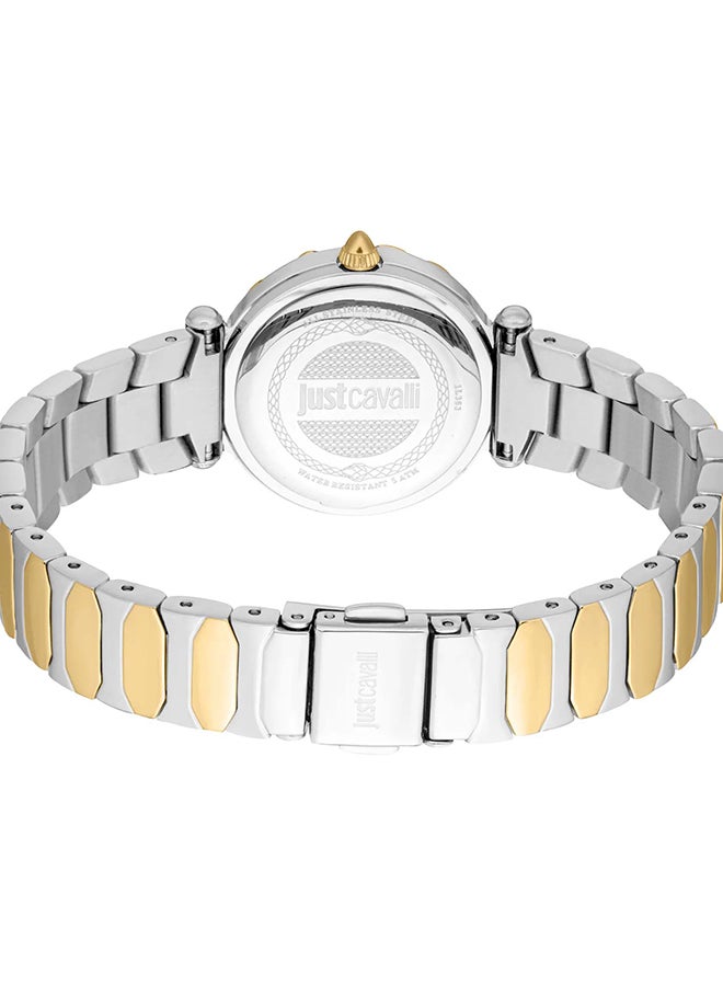 Just Cavalli جست كافالي ليدي ستيلا سنيك JC1L363M0065 - ساعة كوارتز أنثوية من الفولاذ المقاوم للصدأ 3 عقارب - Image 3